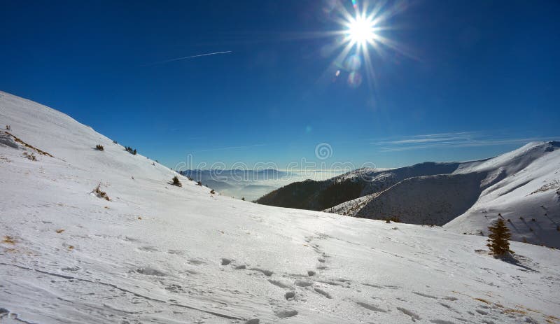 Zimná krajina, Malá Fatra, Slovensko