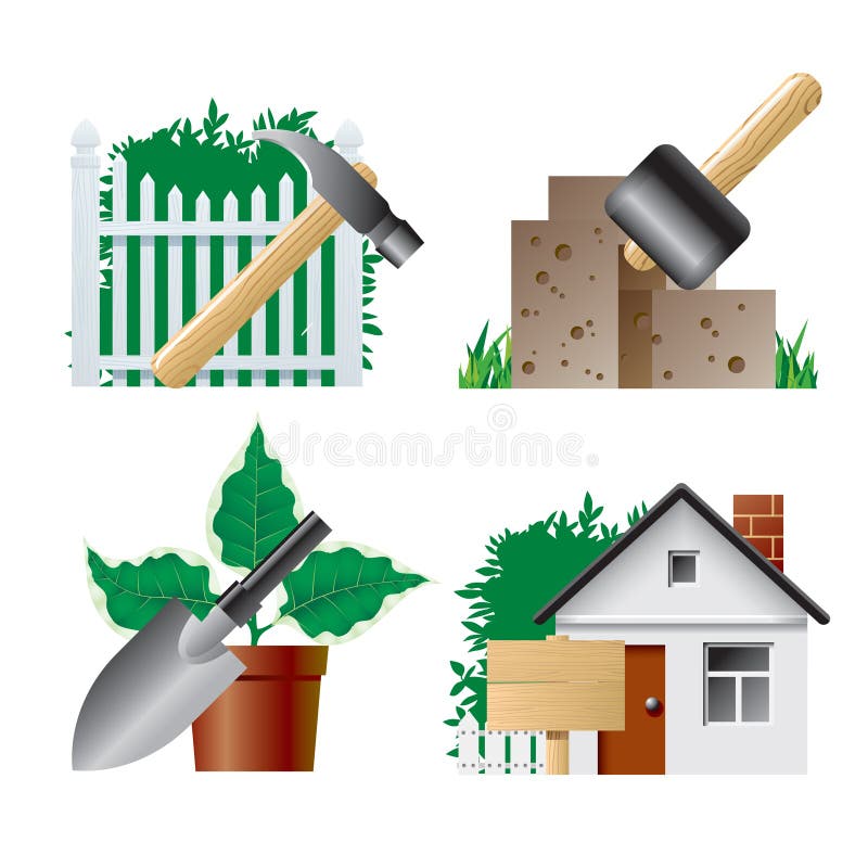 Landscaping icons
