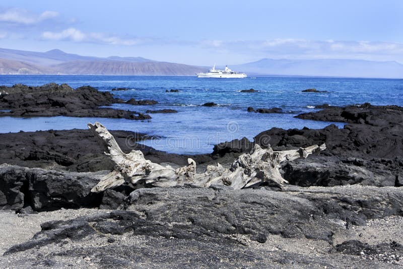 Landschaft der Galapagos-Inseln