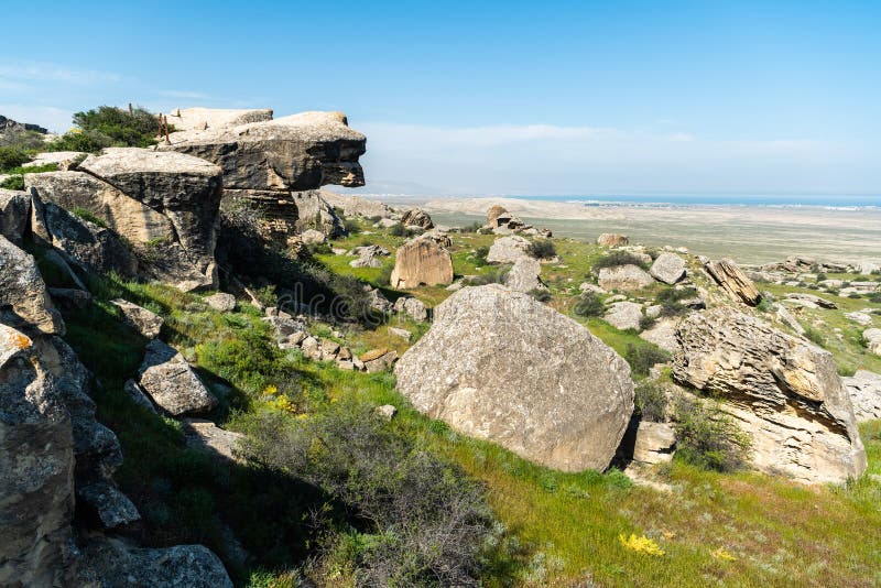 Alte Petroglyphe, Die Altes Schiff Und Menschen In ...