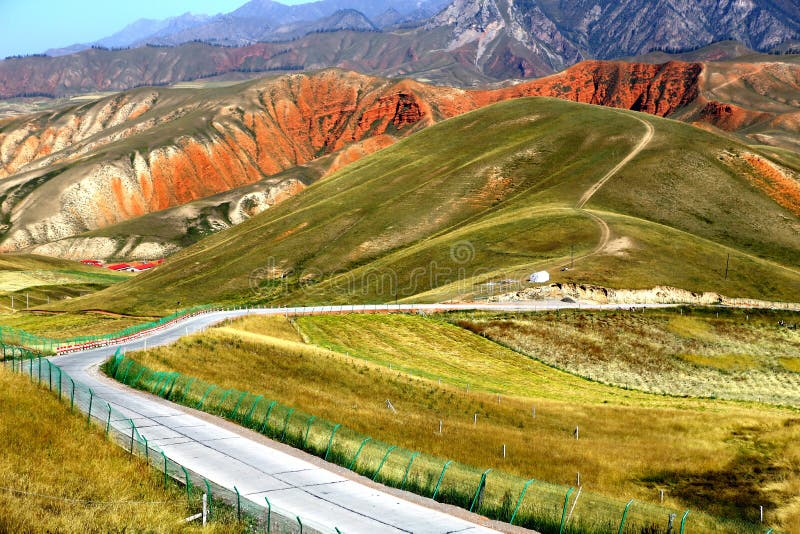 The Qilian Mountains also known as Richthofen Range, together with the Altyn-Tagh Altun Shan also known as Nan Shan , as it is to the south of Hexi Corridor, is a northern outlier of the Kunlun Mountains, forming the border between Qinghai and the Gansu provinces of northern China. The Qilian Mountains also known as Richthofen Range, together with the Altyn-Tagh Altun Shan also known as Nan Shan , as it is to the south of Hexi Corridor, is a northern outlier of the Kunlun Mountains, forming the border between Qinghai and the Gansu provinces of northern China.