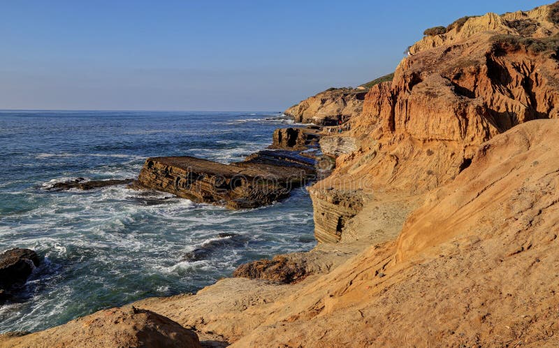 Landschap van de Zuidelijke kust van Californië royalty-vrije stock fotografie Landschap van de Zuidelijke kust van Californië royalty-vrije stock fotografie