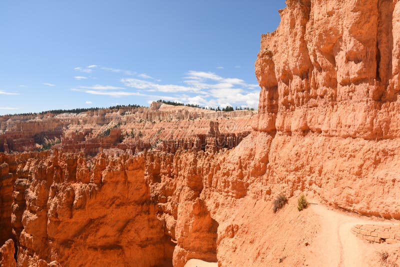 Landskap p? brycekanjonen royaltyfria bilder