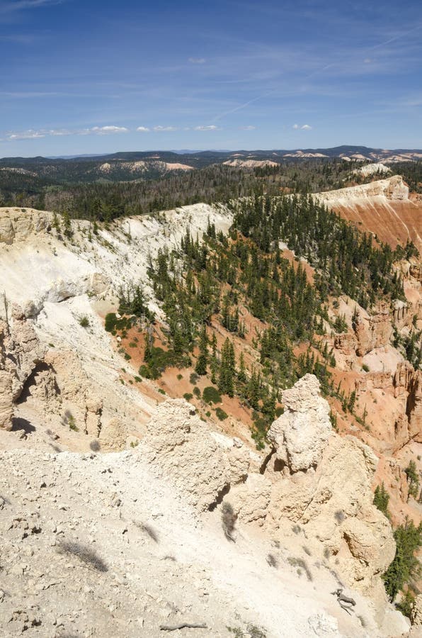Landskap på brycekanjonen royaltyfri foto