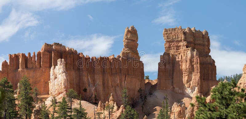 Landskap på brycekanjonen royaltyfri bild