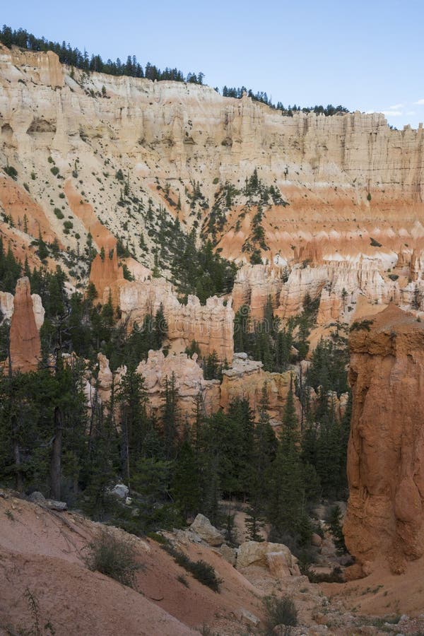 Landskap på brycekanjonen royaltyfri bild