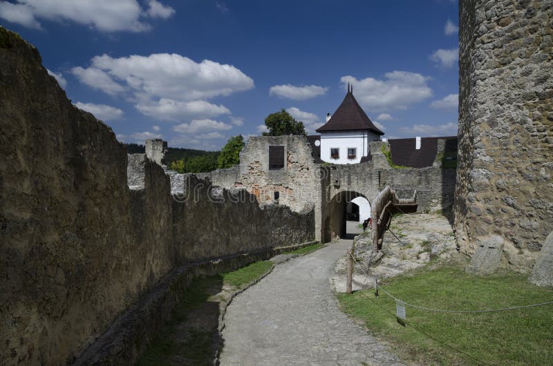 Landstejn castle in Czech Republic