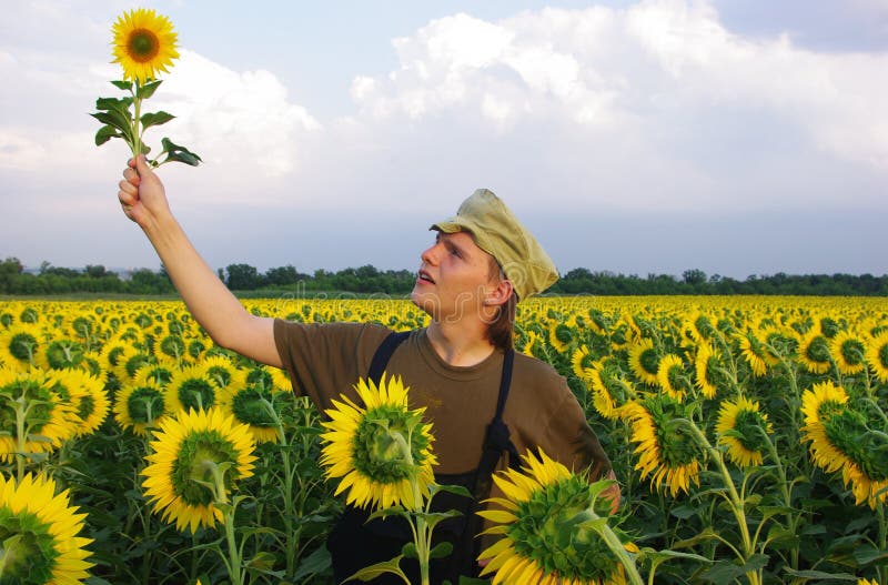 Landwirtschaftlicher Kerl stockfoto Landwirtschaftlicher Kerl stockfoto