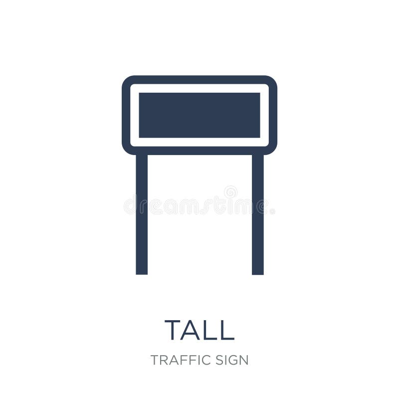 Lang tekenpictogram In vlak vector Lang tekenpictogram op witte backg vector illustratie Lang tekenpictogram In vlak vector Lang tekenpictogram op witte backg vector illustratie