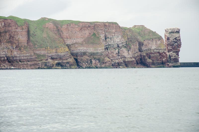 Duitsland-Helgoland - Lange Anna royalty-vrije stock foto's Duitsland-Helgoland - Lange Anna royalty-vrije stock foto's