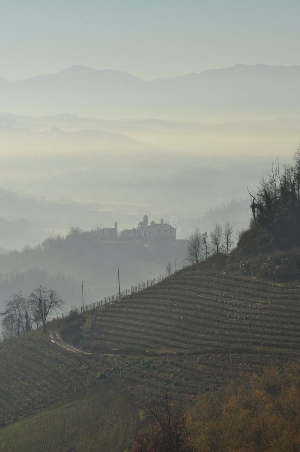 Langhe and Roero hills, Piemonte, Italy