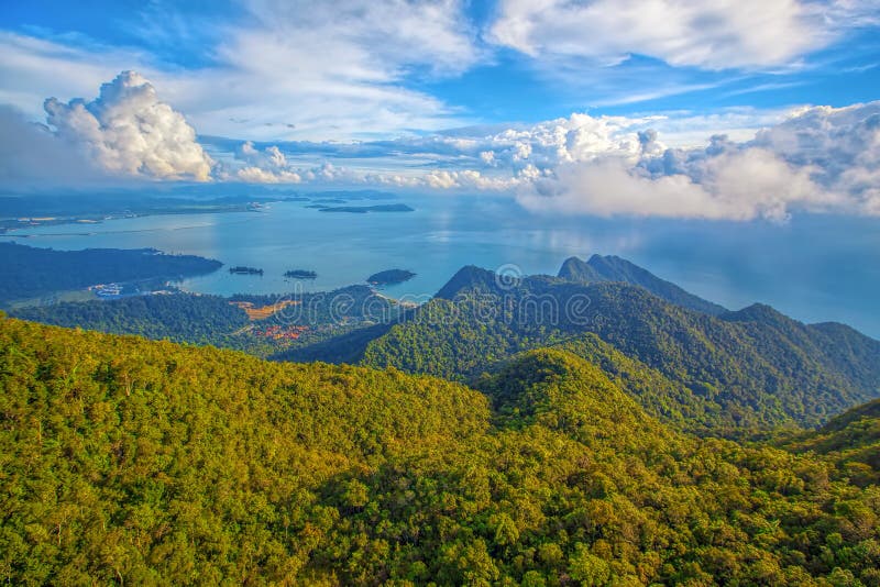 Langkawi synvinkel arkivbild Langkawi synvinkel arkivbild