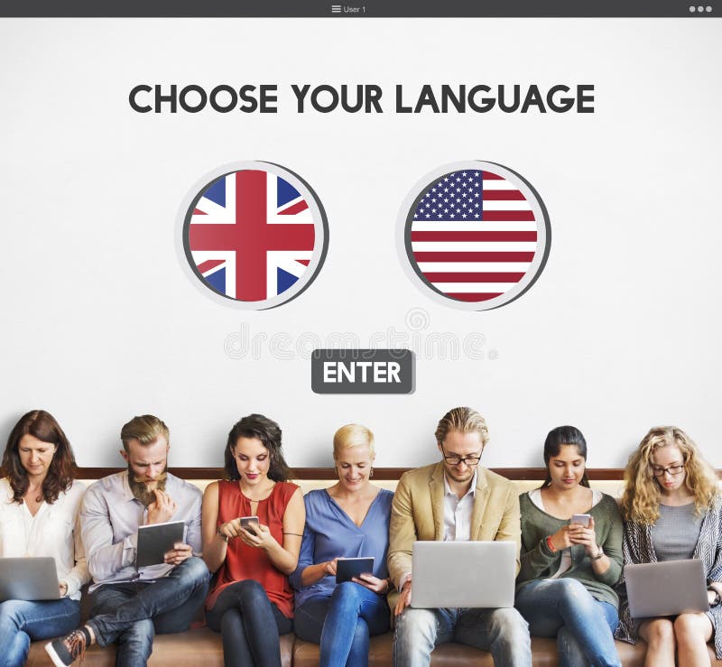 Language Dictionary English American Concept royalty free stock photos Language Dictionary English American Concept royalty free stock photos