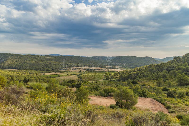 Languedoc-Roussillon Provinz in Frankreich lizenzfreie stockfotos Languedoc-Roussillon Provinz in Frankreich lizenzfreie stockfotos