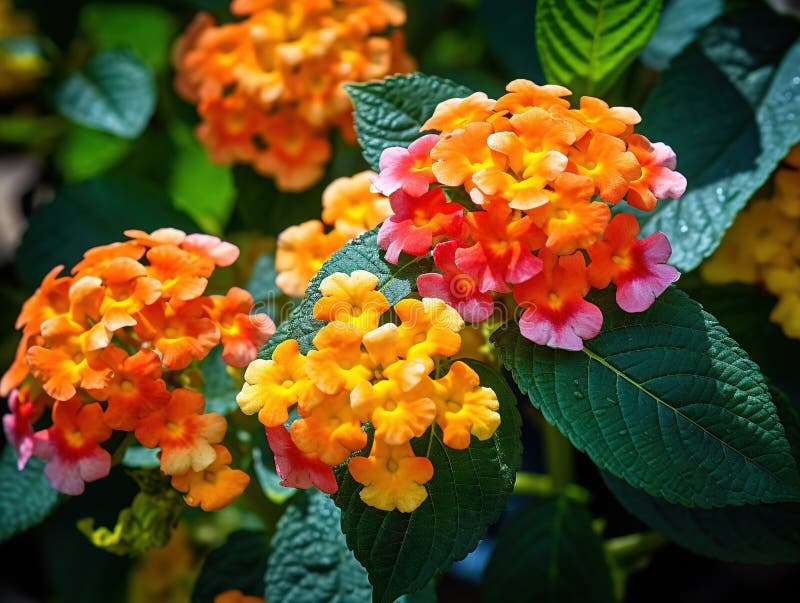 Lantana (lower product) - Stock Illustration [14730653] - PIXTA