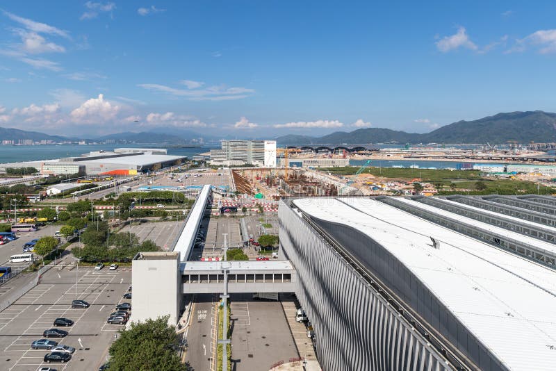 Terminal 3 Construction Site of at Hong Kong International Airport