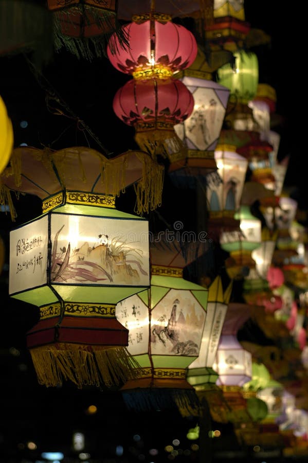 Lantern Festival in Singapore Stock Photo Image of scenery, season
