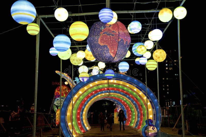 Lantern Festival in Toronto Space Travel Stock Photo Image of