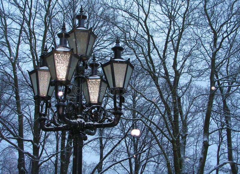 Lantern in the park