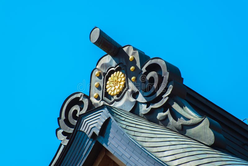 Lantern at at Yasukuni Shrine, Tokyo, Japan