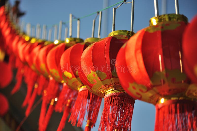 Lanternas chinesas imagens de stock Lanternas chinesas imagens de stock