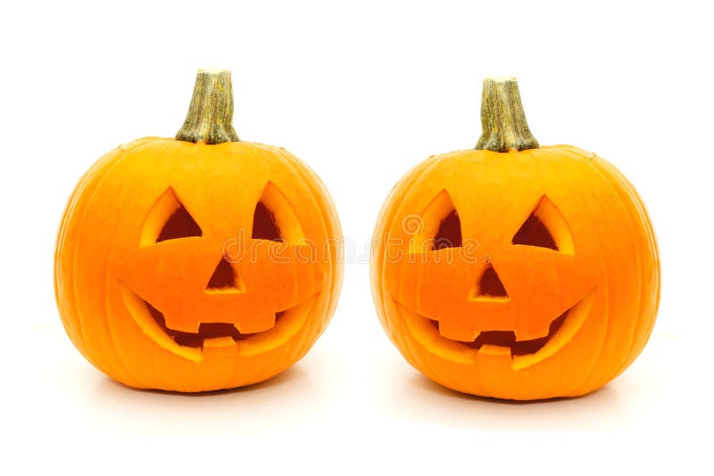 Lanterne di Halloween Jack O fotografia stock Lanterne di Halloween Jack O fotografia stock