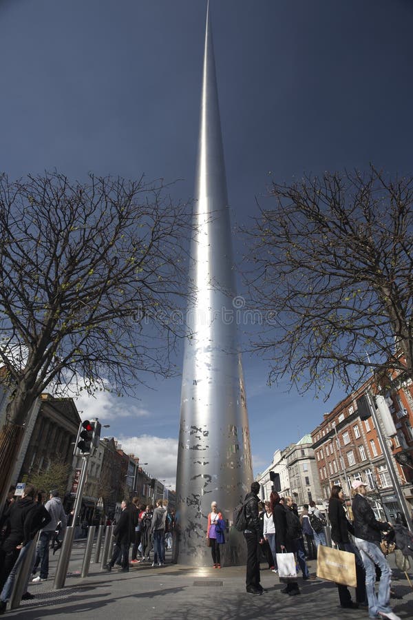 Lanza en Dublín, Irlanda fotografía de archivo Lanza en Dublín, Irlanda fotografía de archivo