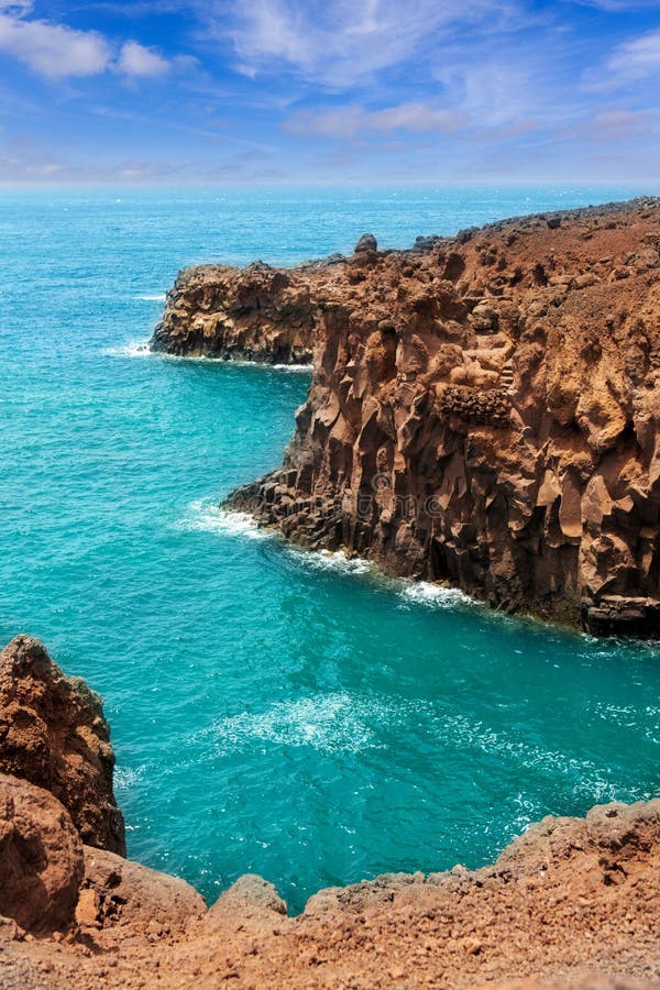 Lanzarote Los hervideros like boiling water