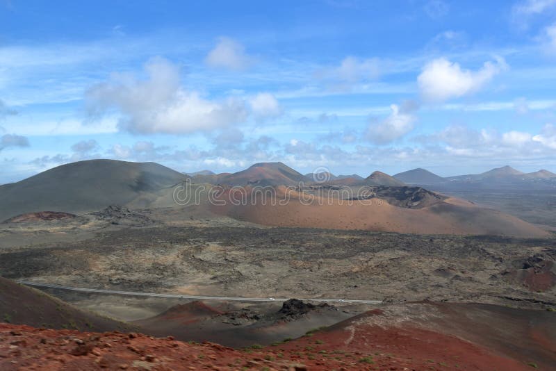 Lanzarote op de Canarische Eilanden royalty-vrije stock afbeelding Lanzarote op de Canarische Eilanden royalty-vrije stock afbeelding
