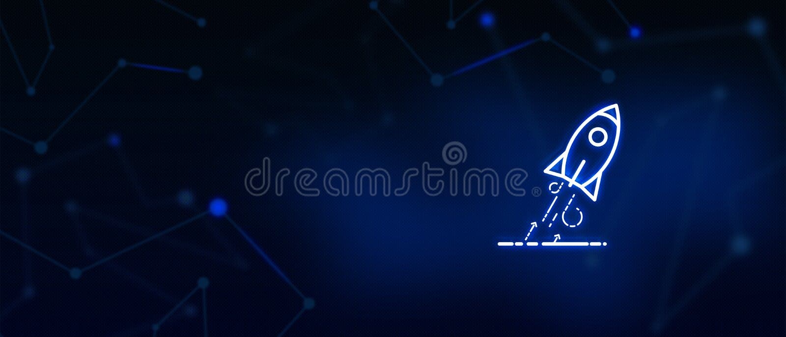 Lançamento de Rocket, partida, oportunidade de negócio, alvo, alvo, aspiração, conceito do sucesso, decolando, crescimento, reali Lançamento de Rocket, partida, oportunidade de negócio, alvo, alvo, aspiração, conceito do sucesso, decolando, crescimento, reali
