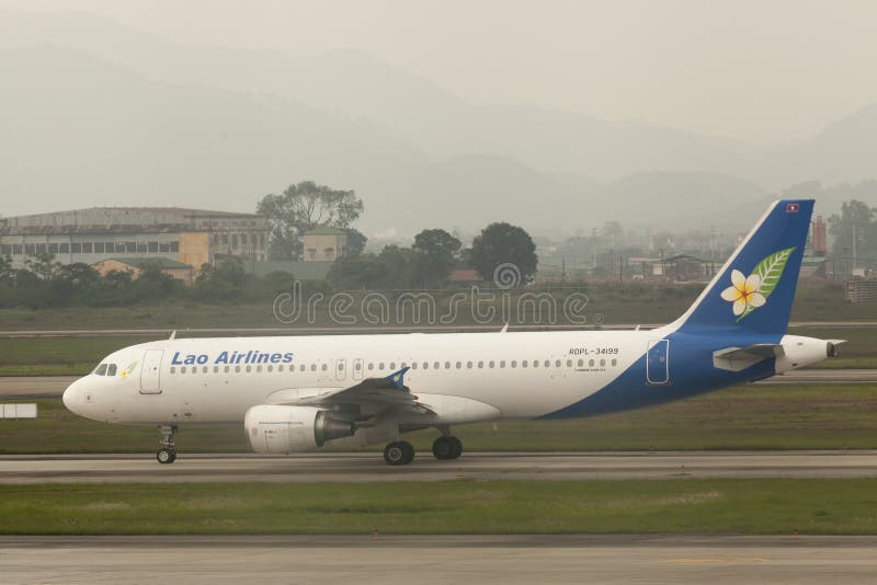 Lao Airlines стоковые изображения Lao Airlines стоковые изображения