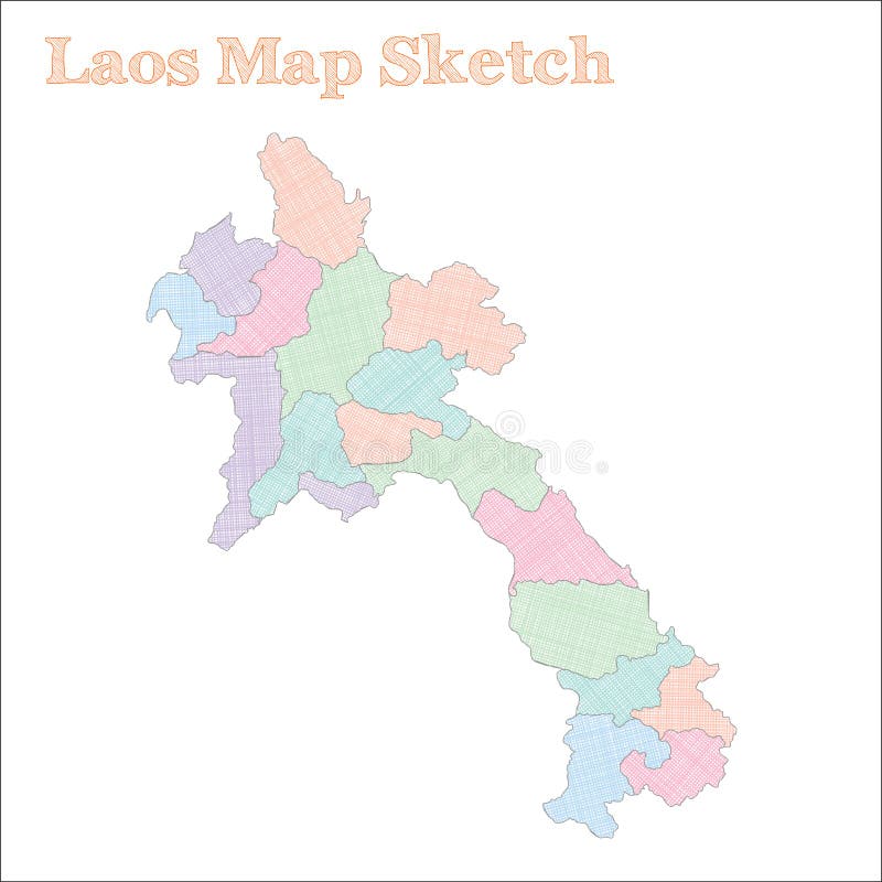Laos map stock vector Illustration of eastern outline 136073612 Laos map stock vector Illustration of eastern outline 136073612