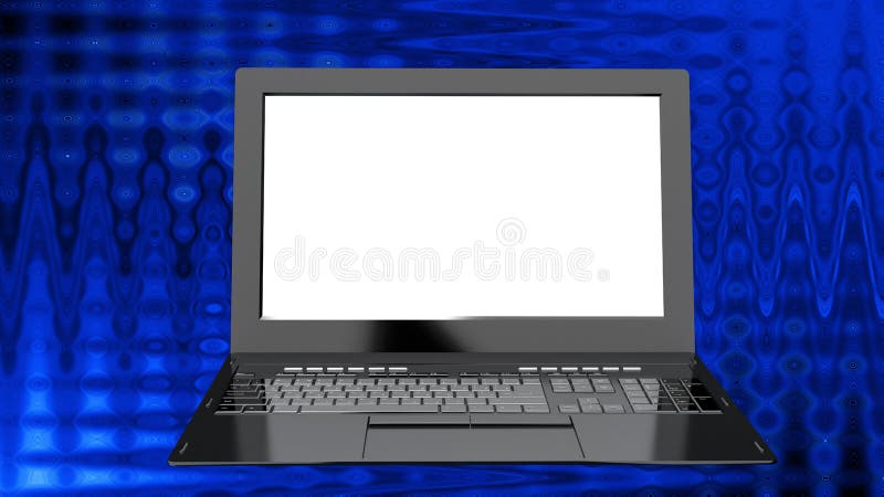 Lap-top υψηλής ταχύτητας καινοτομίας για τη σφαιρική τεχνολογία Διαδικτύου ελεύθερη απεικόνιση δικαιώματος