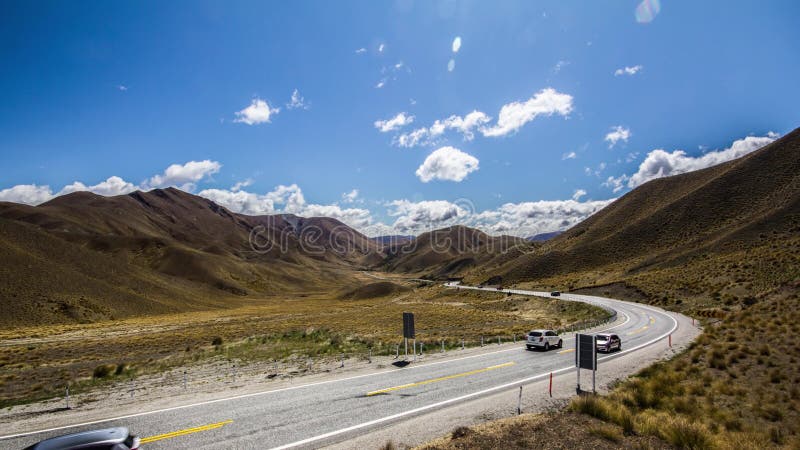 Lapso de tempo 4K da passagem de Lindis