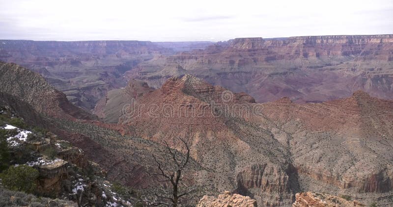 Lapso de tiempo del parque nacional del Gran Cañón almacen de video