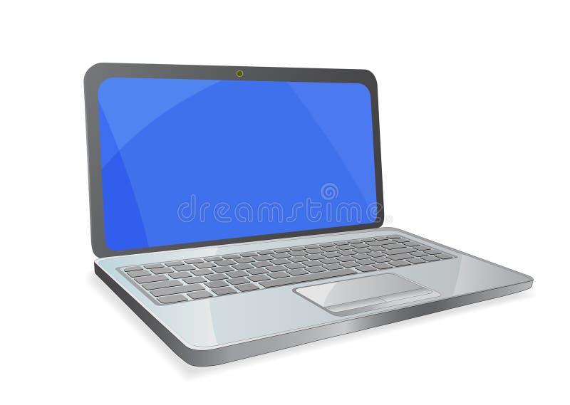 Laptop stock illustration