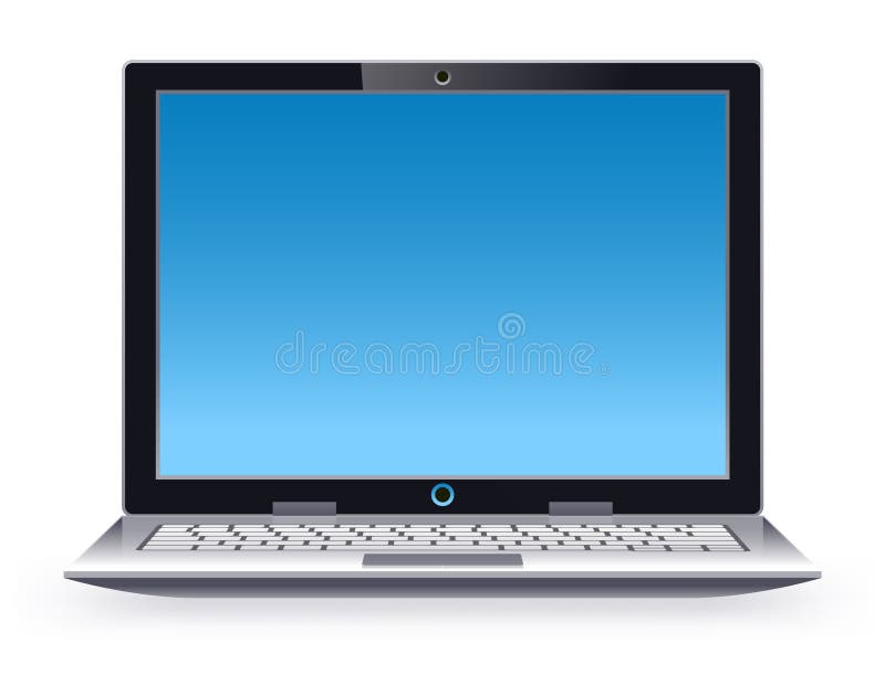 Laptop stock illustration