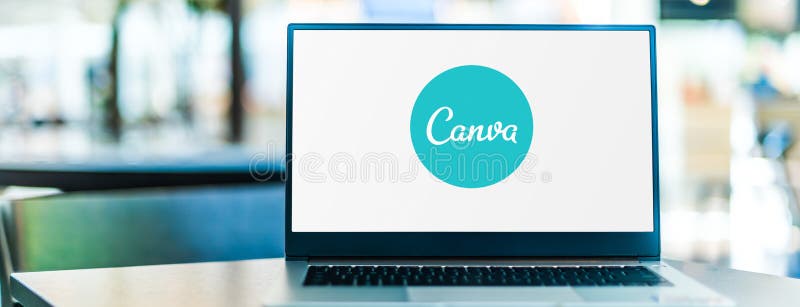 Với máy tính xách tay hiển thị logo Canva, công việc thiết kế của bạn sẽ trở nên dễ dàng hơn bao giờ hết. Nhấn vào hình ảnh để khám phá thêm về tính năng và sức mạnh của máy tính này. 