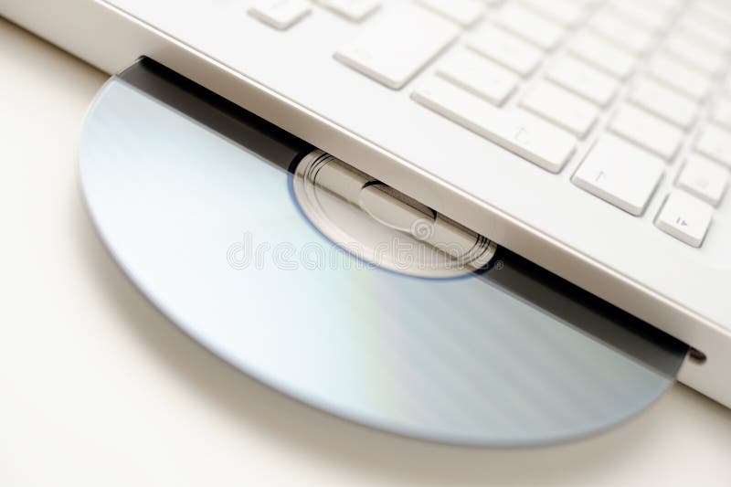 CD drive stock image. Image of drive, isolated, business 10250247