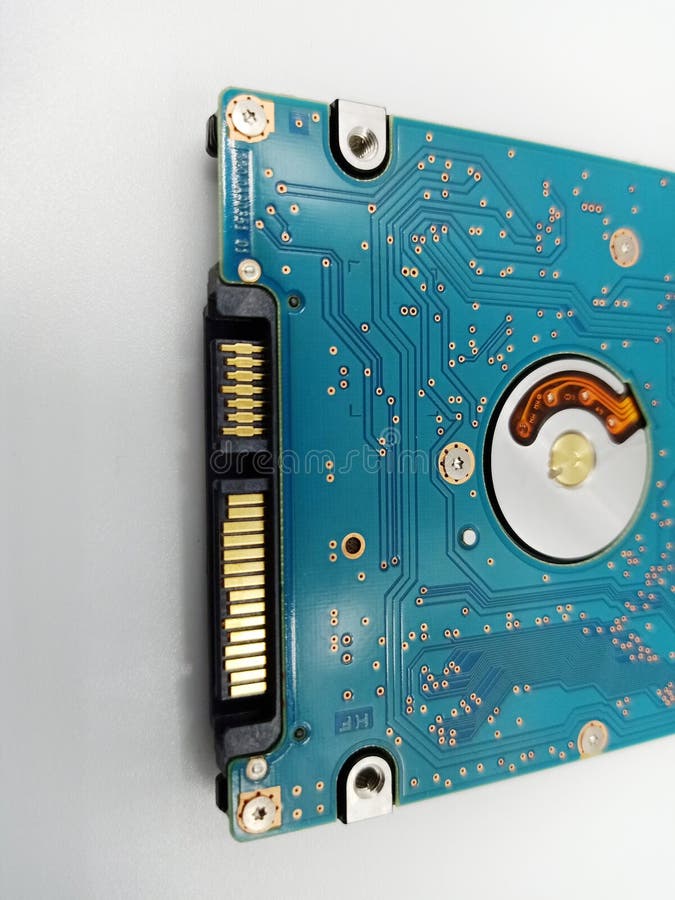 Laptop Hard Disk Drive and Usb Connector Cable Stock Photo Image of