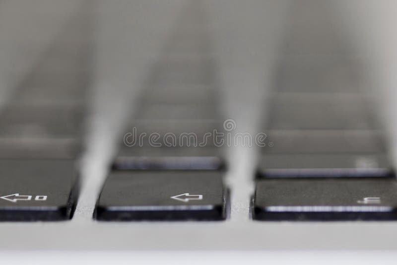 Laptop keyboard stock photography