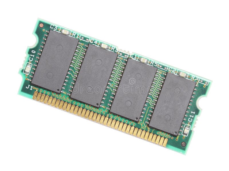 Laptop memory card stock image. Image of notebook, isolated 25059747