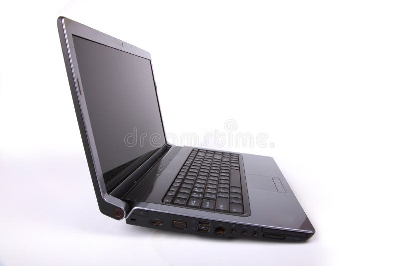 Laptop From the side