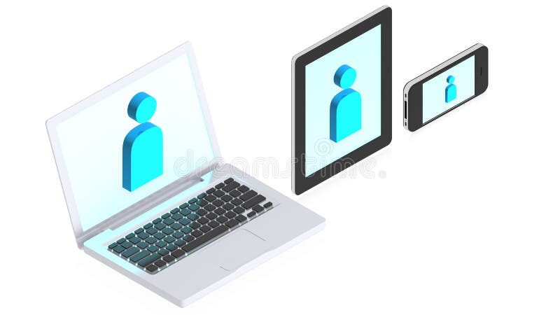 Laptop, tablet computer and mobile phone