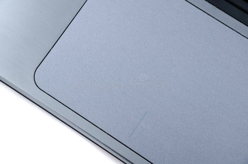 Laptop track pad stock image. Image of finger, office 40225873