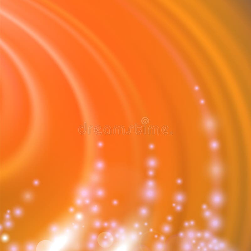 Laranja abstrata fundo borrado da onda ilustração stock Laranja abstrata fundo borrado da onda ilustração stock