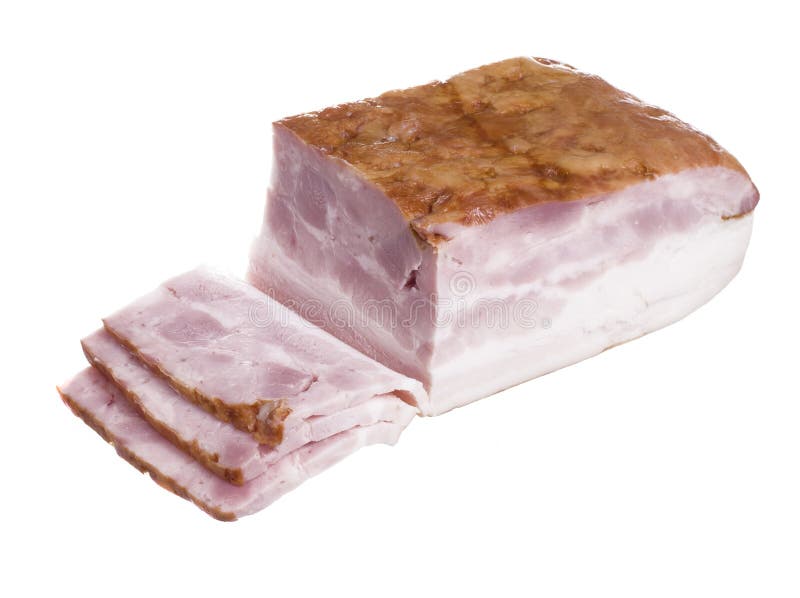 Lard image stock. Image du gros, préparé, porc, nourriture 18690567