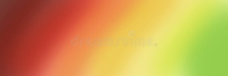 Large abstract banner in gradient shades of red yellow and green