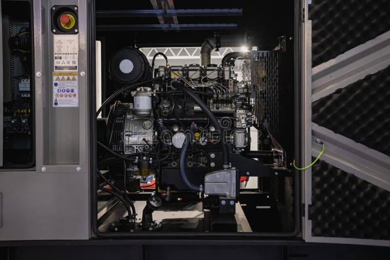 Large aggregate gearbox stock photos