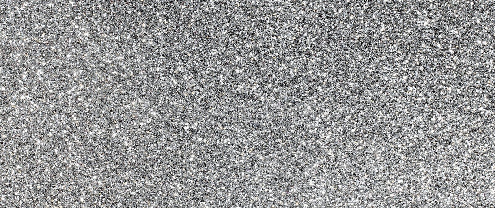 Silver Glitter Background Sparkly Texture Stock Image - Image of frost,  close: 114201753